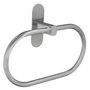 MAURER Porte-serviette à anneau Inox autoadhésif