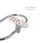 MAURER Porte-serviette à anneau Inox autoadhésif