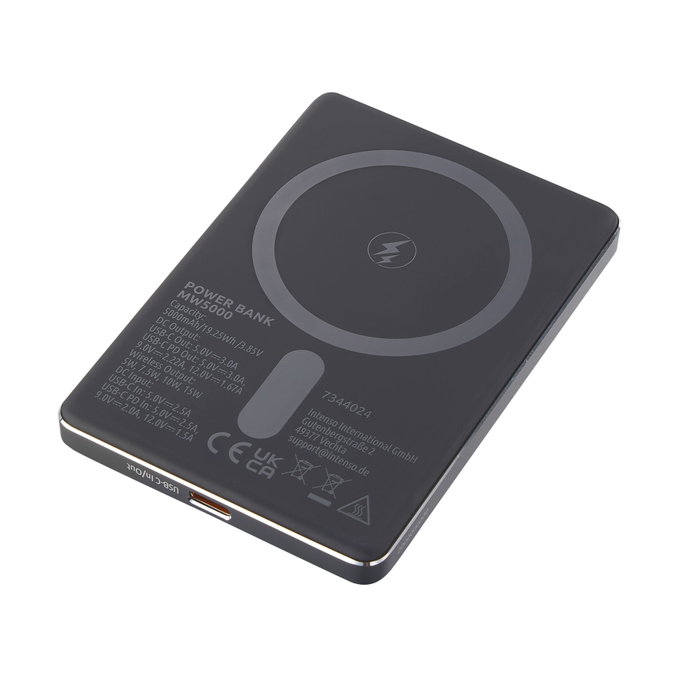 Intenso MW5000 MagSafe Gris