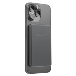 Intenso MW5000 Powerbank MagSafe 5000 mAh Gris Chargeur sans fil magnétique USB-C