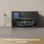 Dreame X50 Master Robot aspirateur laveur avec base 8-en-1, navigation 3DAdapt AI, franchissement 6 cm, serpillière à eau chaude, lampe UV, 20 000 Pa