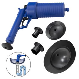 WOLFPACK LINEA PROFESIONAL Desatascador Profesional Pistola Con Aire Comprimido