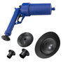 WOLFPACK LINEA PROFESIONAL Desatascador Profesional Pistola Con Aire Comprimido