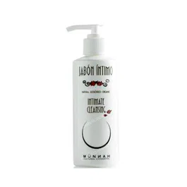 Munnah Savon Intime 200 ml - Équilibre du pH, Extrait de Camomille et Calendula, Aloe Vera, Pour Peau Sensible, Certifié Bio