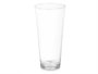 GIFTDECOR Vase en Cristal Transparent Col Conique 37cm