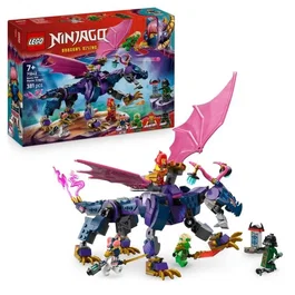 LEGO Set 71842 Rontu Le Maître Dragon Ninjago - Jeu de Construction avec 4 Minifigurines, Dragon Articulé, pour Enfants dès 7 Ans