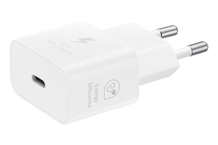 Samsung Adaptateur Secteur 25W Ultra Rapide avec Port USB-C - Sans Câble Samsung Adaptateur Secteur 25W Ultra Rapide avec Port USB-C - Sans Câble