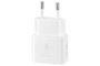 Samsung Adaptateur Secteur 25W Ultra Rapide avec Port USB-C - Sans Câble