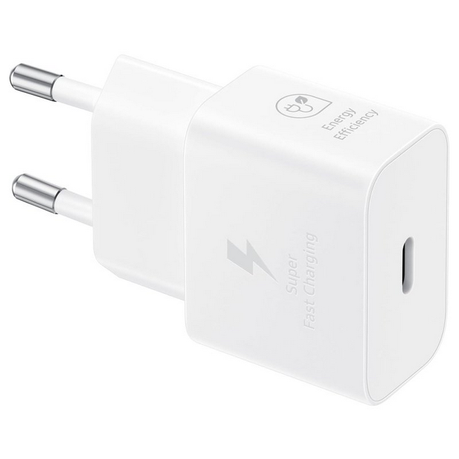 Samsung Adaptateur secteur 25W USB-C Blanc EP-T2510NWEGEU