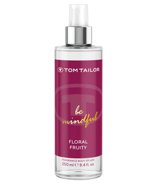 Tom Tailor Be Mindful Spray Corporel pour Femmes, 250 ml