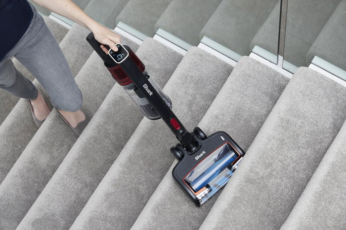 SharkNinja Shark DuoClean PowerFins IZ300EUT - Noir, Bordeaux