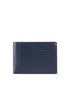 Piquadro Obidos Portefeuille en cuir Bleu