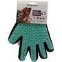 Vetocanis Gant de toilettage 4 en 1 en silicone pour chien et chat - Nettoyage, massage et retient les poils