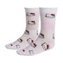 Cerdà Chaussettes Hello Kitty taille 36-43 - Blanc - Chaussettes pour adulte