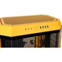 Thermaltake CA-1Z1-00M4WN-00 The Tower 600 Boîtier PC Moyen Tour ATX (sans alimentation) - 2x140mm, USB-C, Verre trempé, Jaune Bumblebee