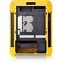 Thermaltake CA-1Z1-00M4WN-00 The Tower 600 Boîtier PC Moyen Tour ATX (sans alimentation) - 2x140mm, USB-C, Verre trempé, Jaune Bumblebee