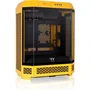 Thermaltake CA-1Z1-00M4WN-00 The Tower 600 Boîtier PC Moyen Tour ATX (sans alimentation) - 2x140mm, USB-C, Verre trempé, Jaune Bumblebee