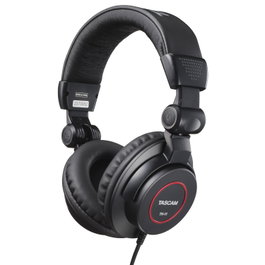 TASCAM TH-11 - Casque de studio pliable, dynamique fermé, 50 mm, 32 ohms, 18 Hz-22 kHz, câble 3m