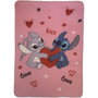 Stitch Couverture Stitch & Angel Bleu Rose