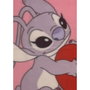 Stitch Couverture Stitch & Angel Bleu Rose