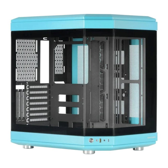 Mars Gaming Boîtier PC ATX MC-3T Triple Cristal Bleu, USB-C, Refroidissement Liquide 360mm Mars Gaming Boîtier PC ATX MC-3T Triple Cristal Bleu, USB-C, Refroidissement Liquide 360mm