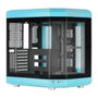 Mars Gaming Boîtier PC ATX MC-3T Triple Cristal Bleu, USB-C, Refroidissement Liquide 360mm
