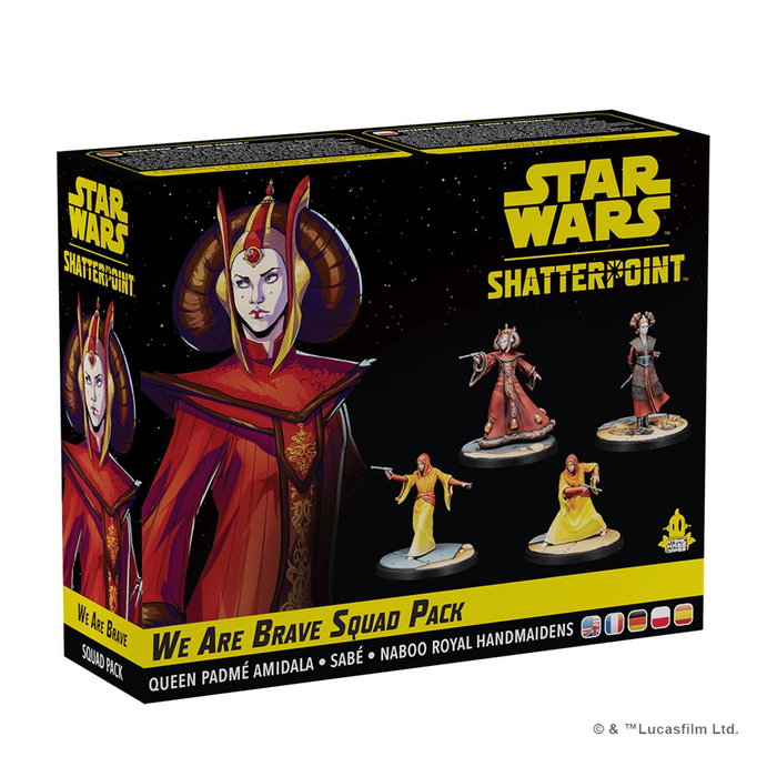 Asmodee SWP15 Jeu de Plateau Star Wars Shatterpoint We Are Brave Squad Pack Asmodee SWP15 Jeu de Plateau Star Wars Shatterpoint We Are Brave Squad Pack