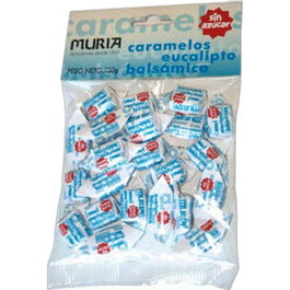 MURIA Caramels au miel et à l'eucalyptus sans sucre 100 g