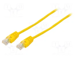 GEMBIRD Câble Ethernet Cat 5e U/UTP RJ45 5m jaune