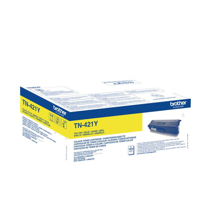 Brother TN421Y Cartouche de toner jaune TN-421 - 1800 pages