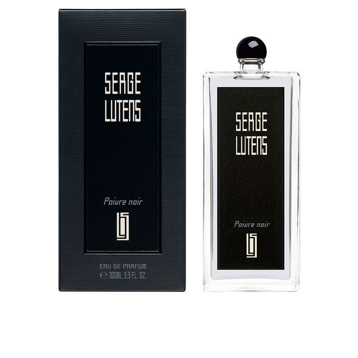Serge Lutens POIVRE NOIR Eau de Parfum Unisexe 100 ml Notes de Poivre Noir, Muscade et Cèdre