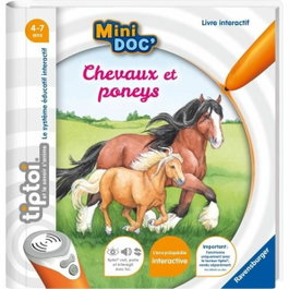 Ravensburger Tiptoi Mini Doc' Les chevaux et poneys - Livre interactif