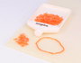 Innspiro Perles de rocaille cylindriques orange aurora boreale 1,80x6mm 95g