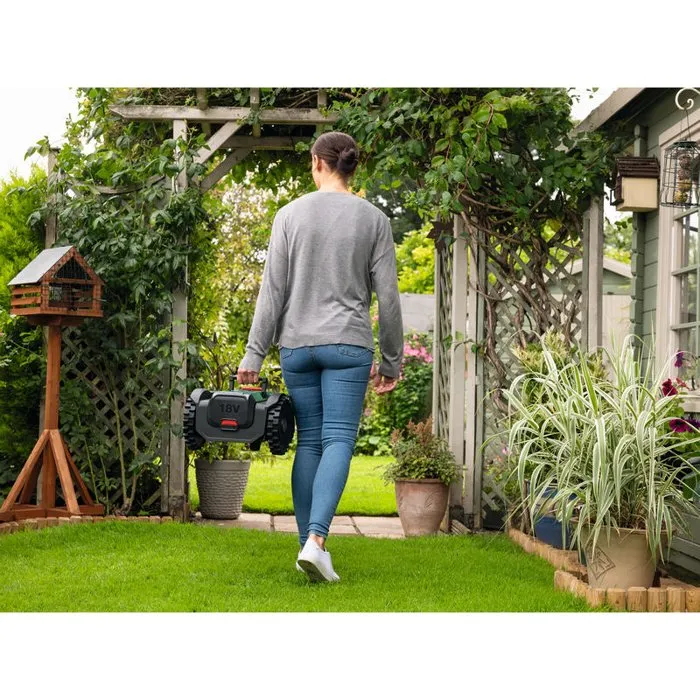 Bosch VISIMOW18V-200 Robot tondeuse autonome avec batterie 5Ah et chargeur