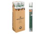 Ibergarden Rouleau de Canisse Clôture Vert PVC 300x100x0,3 cm (Set de 6)