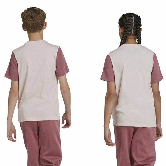 T shirt à manches courtes Enfant Adidas Essentials Big Logo Colorblock