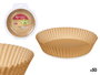 Kinvara Lot de 50 Moules en Papier pour Friteuse à Air, Ronds, 22x24x5 cm (Set de 24)