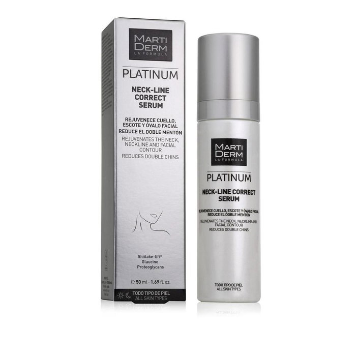 Martiderm Sérum Correcteur PLATINUM pour le cou et le décolleté 50 ml Martiderm Sérum Correcteur PLATINUM pour le cou et le décolleté 50 ml