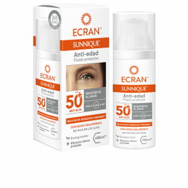 Ecran Sunnique Soin Visage Anti-Âge SPF50+ 50 ml