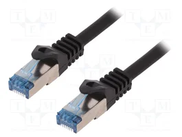 LOGILINK Cordon de raccordement Cat 6a S/FTP 1,5m RJ45