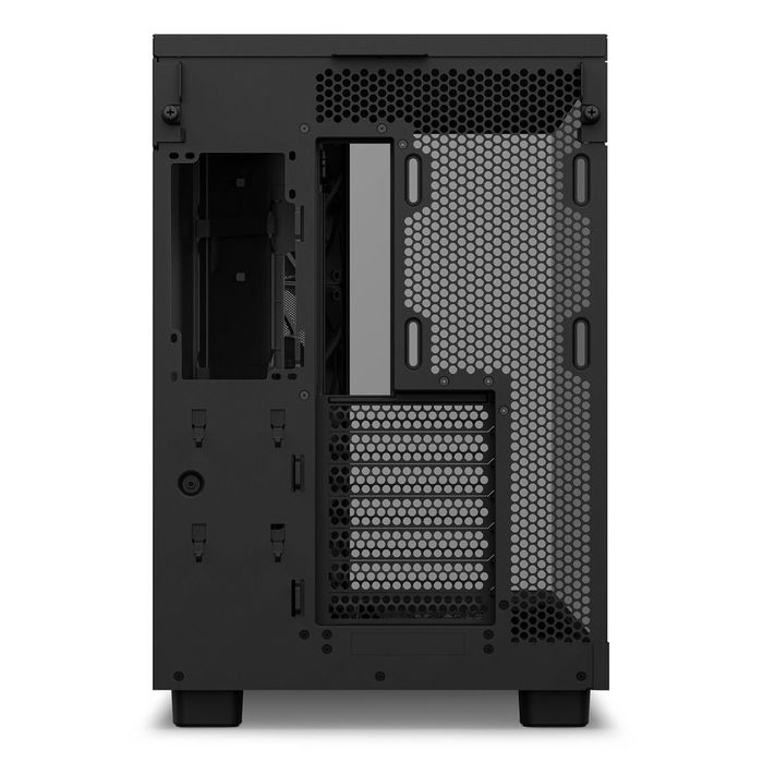 Nzxt Boîtier Moyen Tour H6 Flow RGB Double Chambre Ventilateurs Inclus Noir