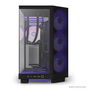 Nzxt Boîtier Moyen Tour H6 Flow RGB Double Chambre Ventilateurs Inclus Noir