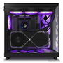Nzxt Boîtier Moyen Tour H6 Flow RGB Double Chambre Ventilateurs Inclus Noir