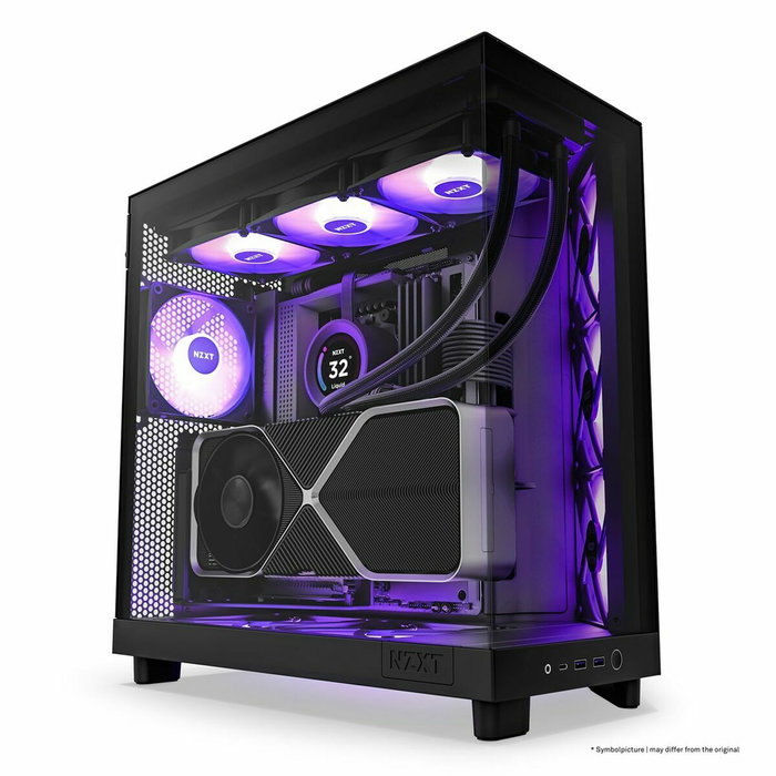 NZXT H6 Flow RGB - Boîtier moyen-tour Noir
