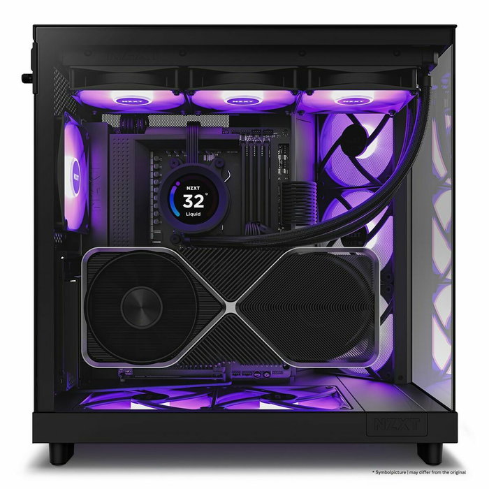 NZXT H6 Flow RGB - Boîtier moyen-tour Noir