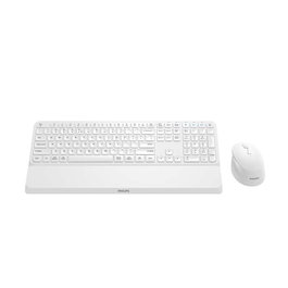 Souris & clavier Philips SPT6607W/16 Blanc QWERTY
