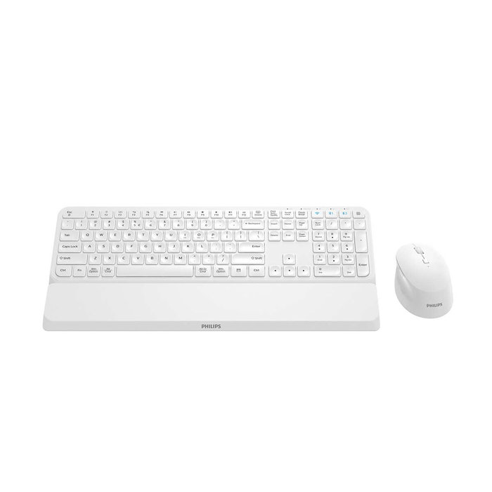 Souris & clavier Philips SPT6607W/16 Blanc QWERTY Souris & clavier Philips SPT6607W/16 Blanc QWERTY