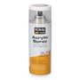 Koma Tools Peinture acrylique en spray RAL 9010 blanc mat, 300 ml