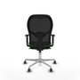 Piqueras y Crespo Chaise de Bureau 1D086G0 Vert