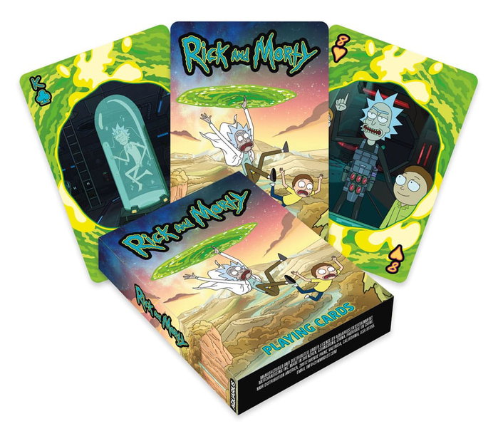 Rick and Morty jeu de cartes à jouer Scenes Rick and Morty jeu de cartes à jouer Scenes